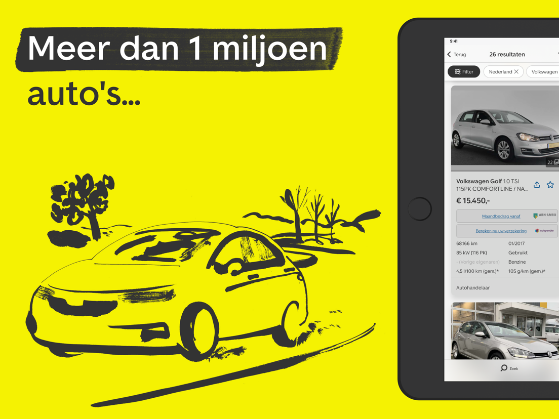 zuiger Televisie kijken Deter AutoScout24: auto kopen - App voor iPhone, iPad en iPod touch - AppWereld