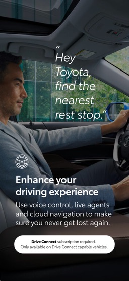 Toyota app screenshot