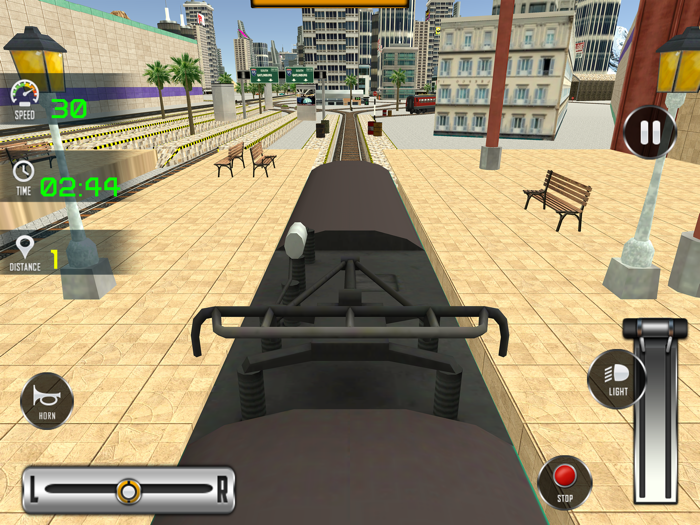 Realistic Train Driver Journey