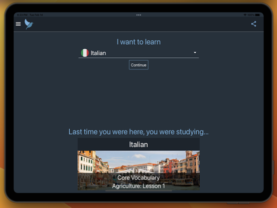 Bluebird: Learn Italian screenshot 11
