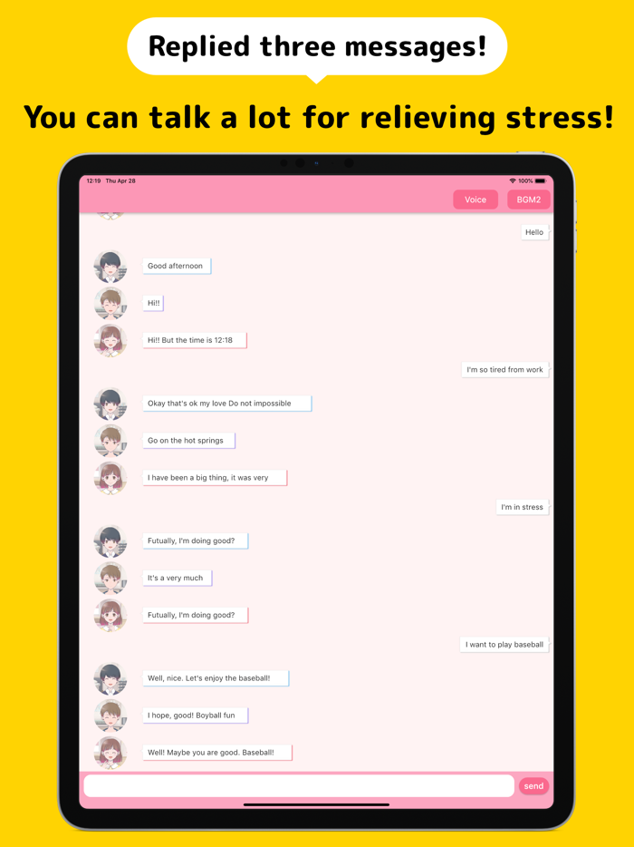 Listened Refreshed Bots chat