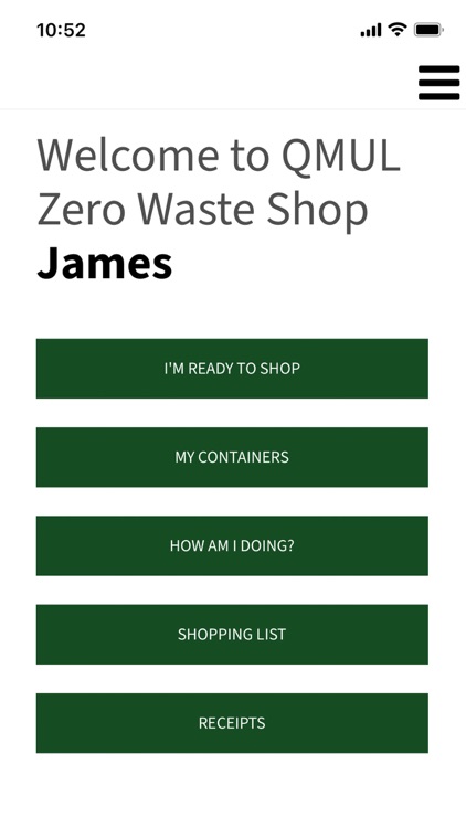 QMUL Zero Waste Shop