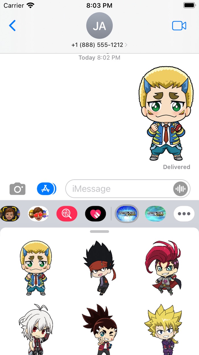 BEYBLADE BURST Stickers