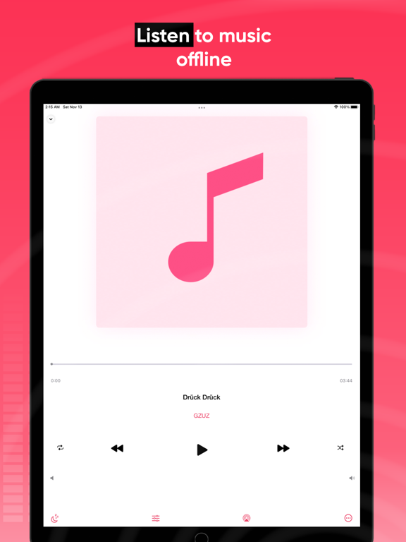 Cloud Music - offline player screenshot 2
