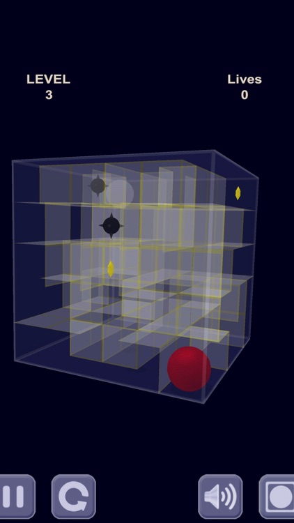 Red ball & Glass maze screenshot-6