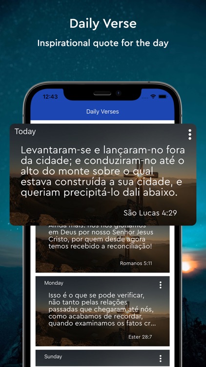 Biblia para leitura diaria screenshot-4
