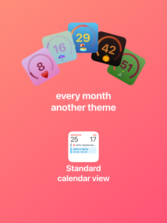 Calendarweek Widgetのおすすめ画像1