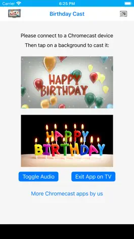 Game screenshot Birthday backgrounds on TV apk
