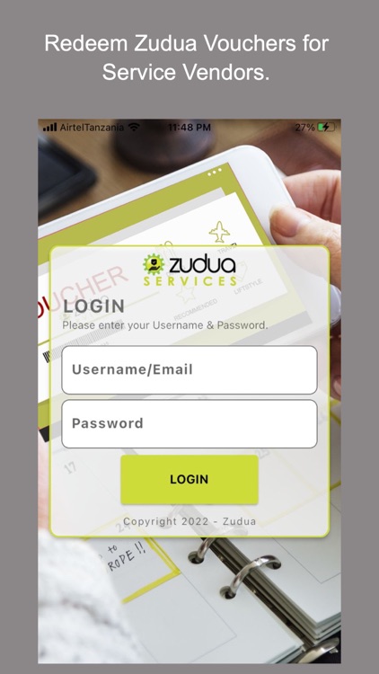 Zudua Service Admin