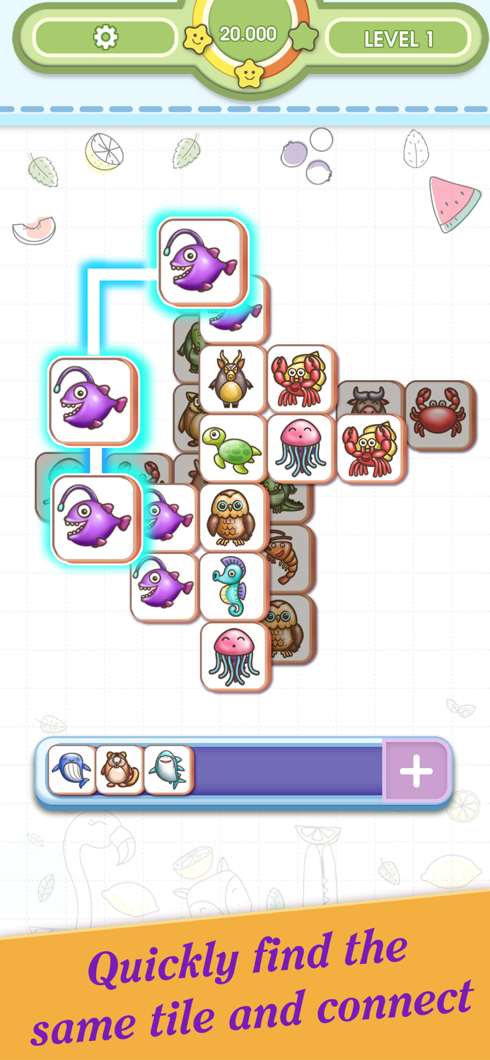 3 Tile  Animal Matching