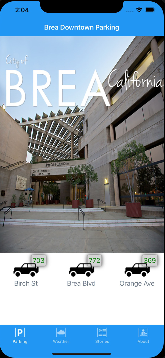 Brea Downtown Parking