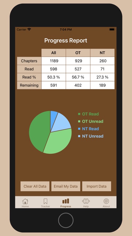Bible Reading Progress Tracker