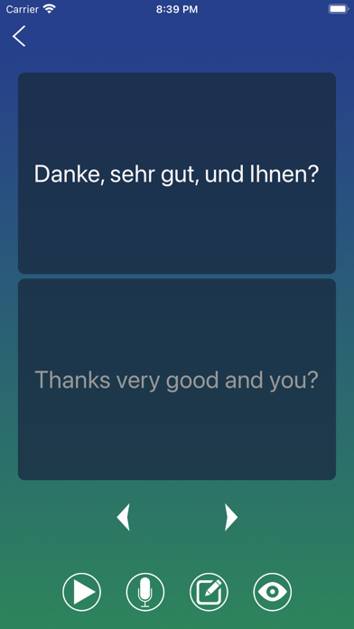 German Phrase Book Learn screenshot 3