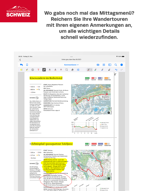 Wandermagazin SCHWEIZ screenshot 3