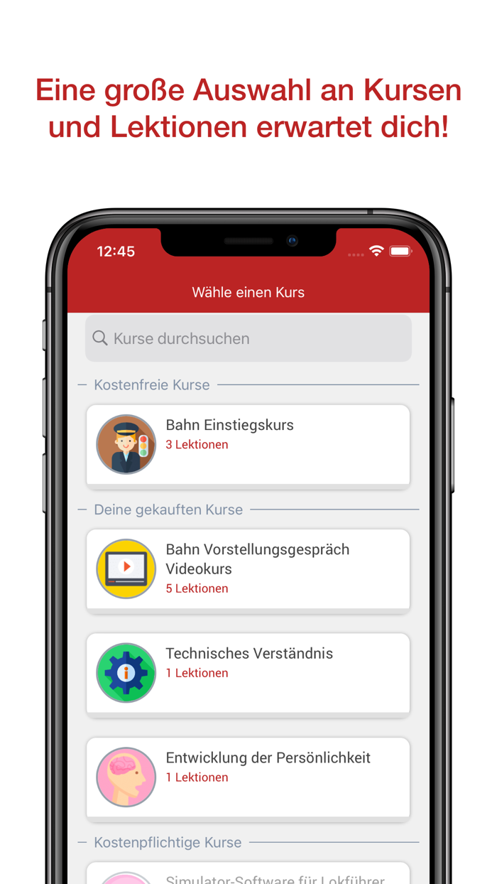 Bahn Karriere/Einstellungstest