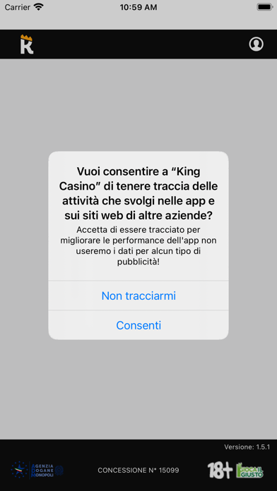 Screenshot of KingCasino Sport-Scommesse4