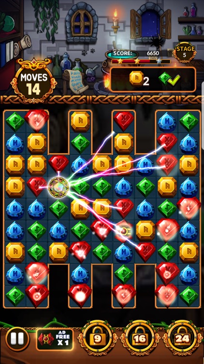 Jewels Witch Castle screenshot-5