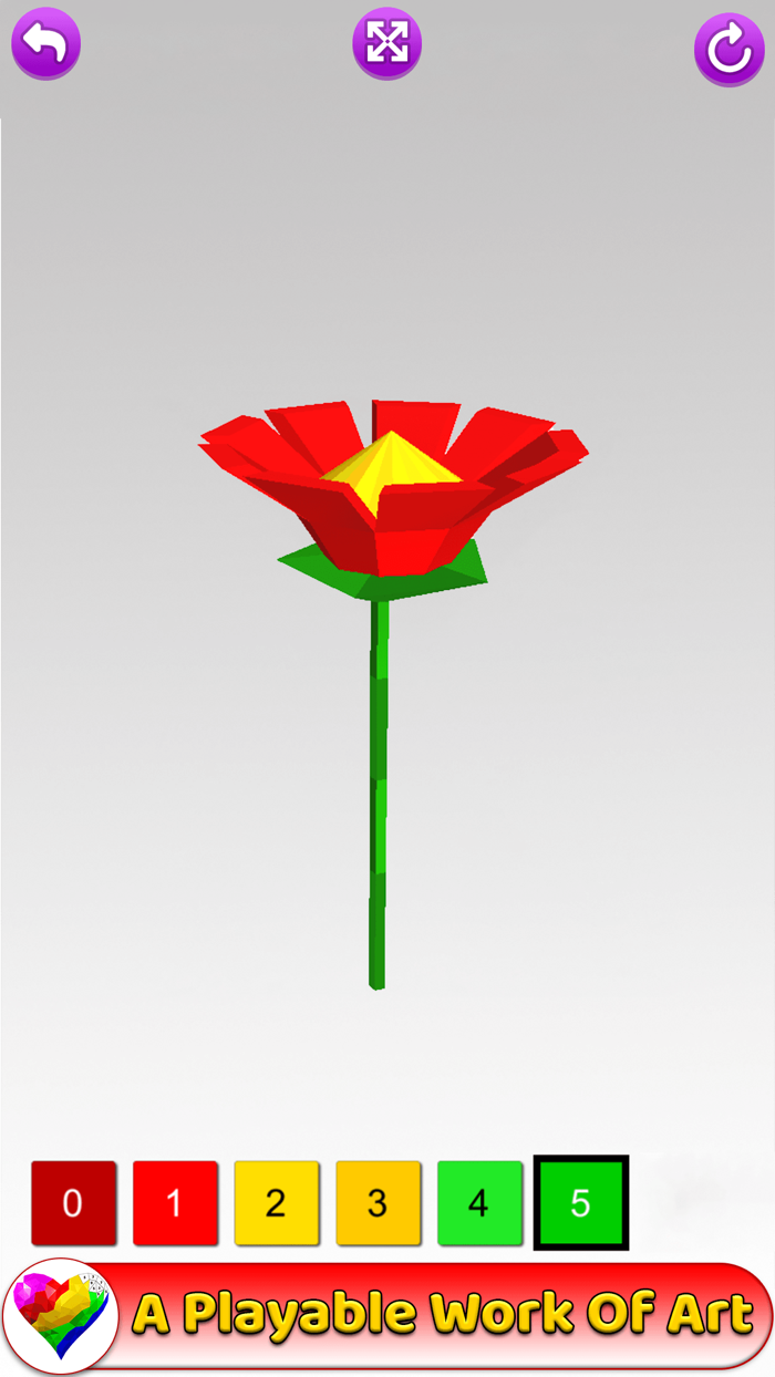 Poly Art 3D - Color by Number