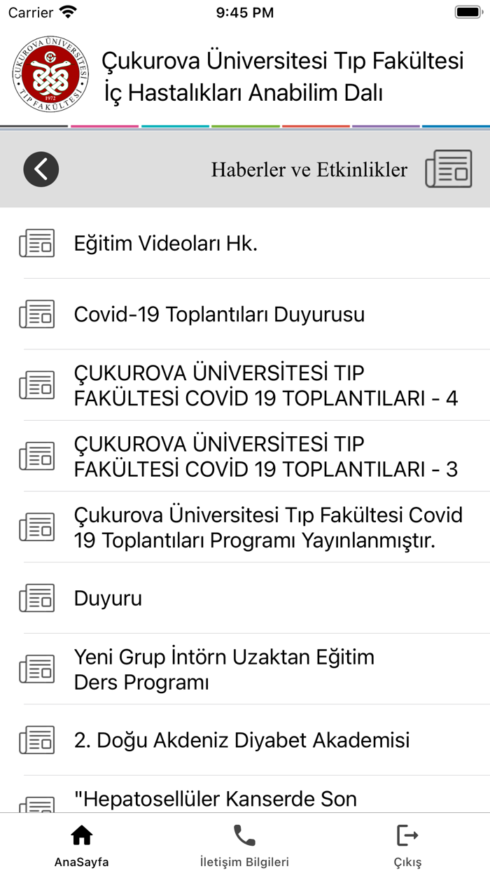 Çukurova İç Hastalıkları