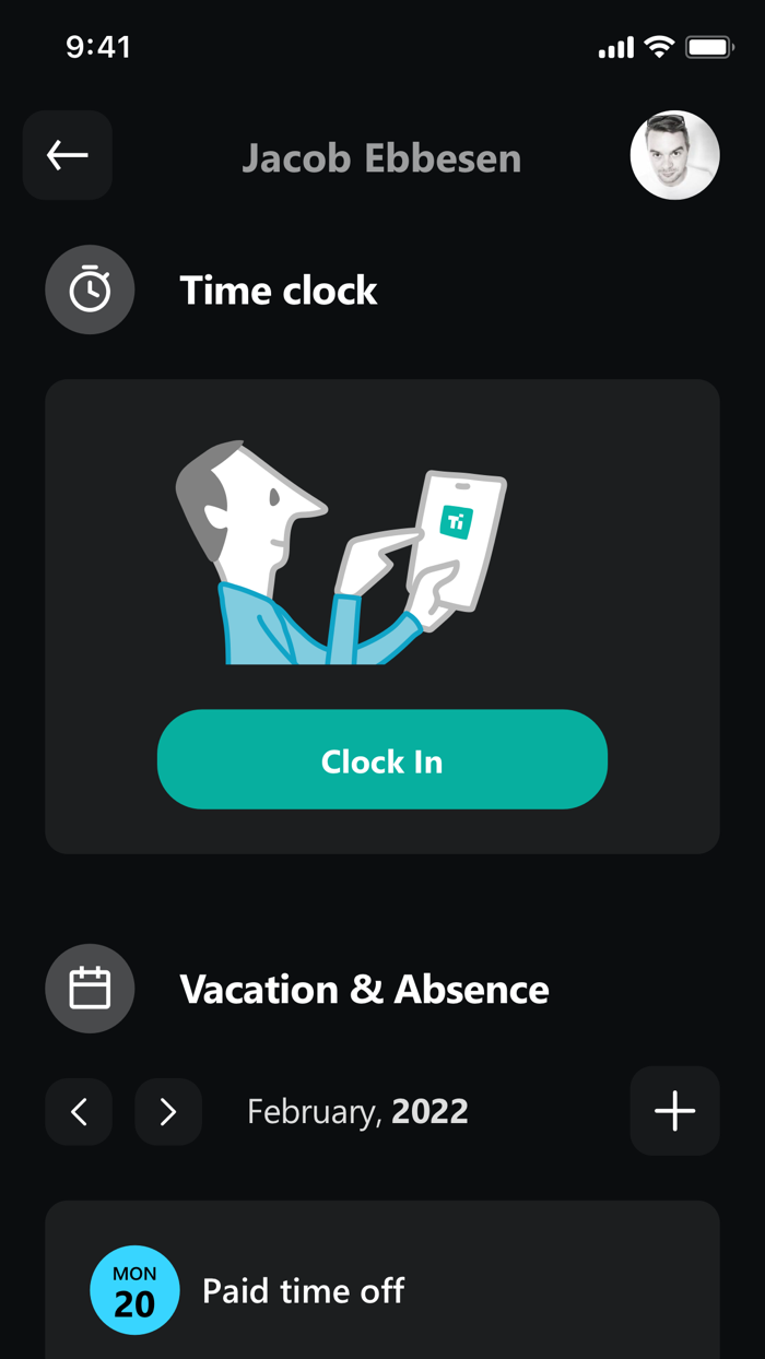 TitanPlan - Time Clock