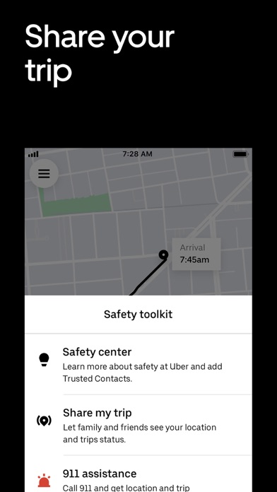 Uber screenshot 5