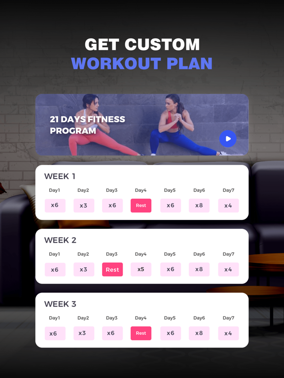 Fitness & Workout for Women screenshot 2