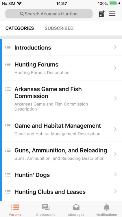 Arkansas Hunting APP