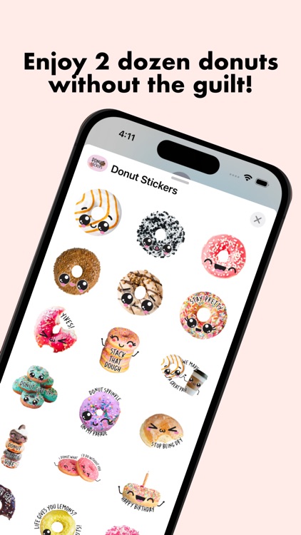 Yummy Donut Stickers