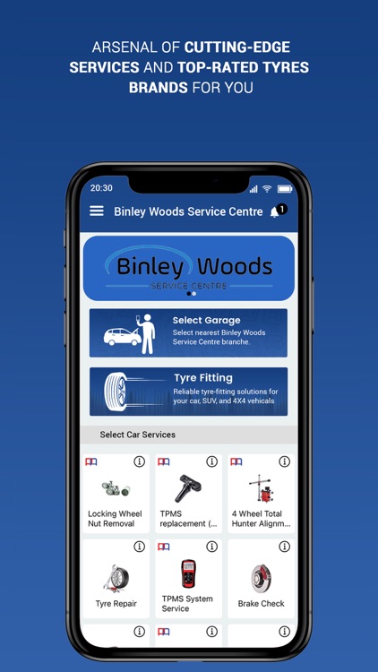 Binley Woods Service Centre