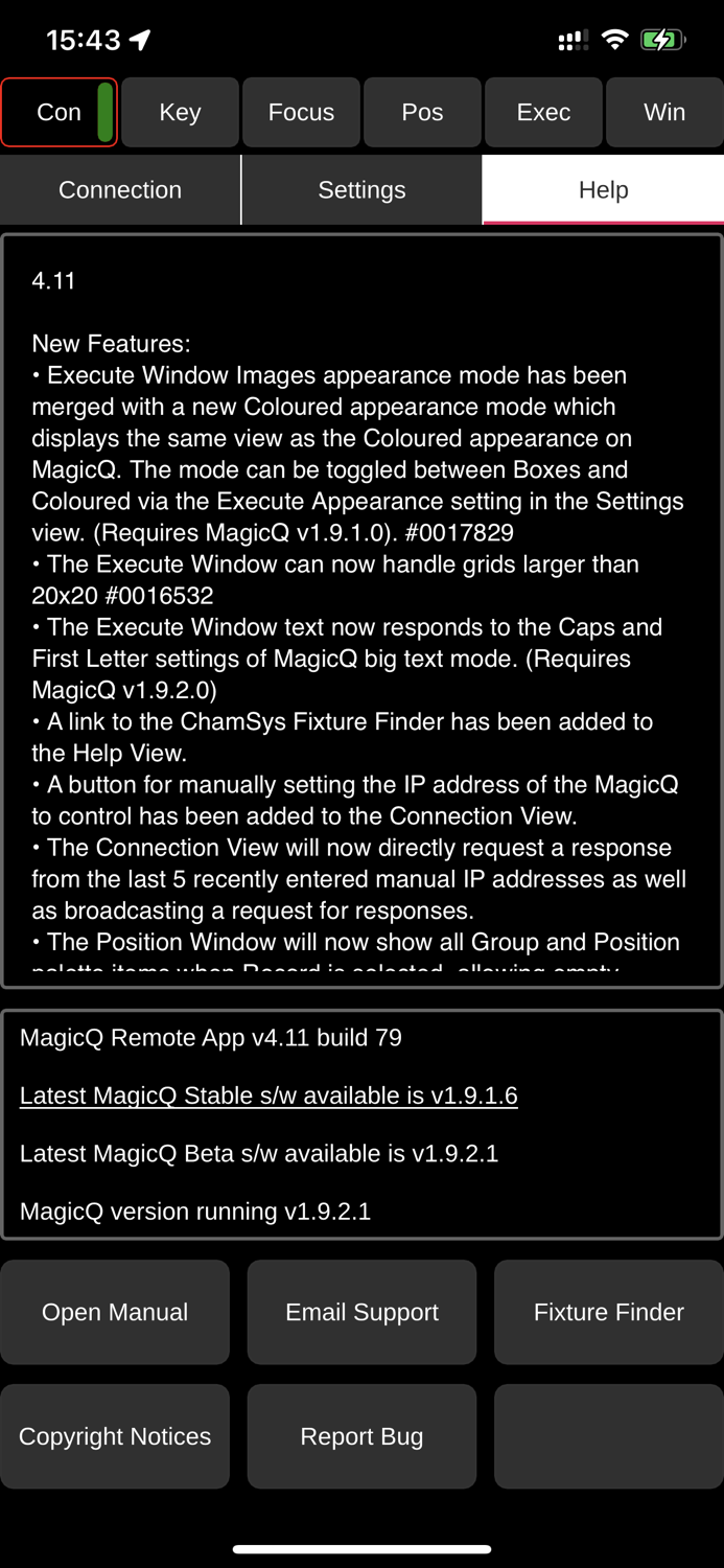 MagicQ Remote Control