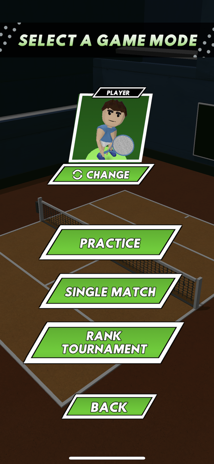 Competitive Tennis Challenge