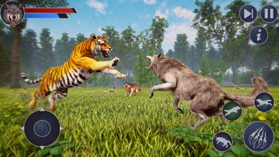 The Wild Wolf Life Simulator 2 Screenshot on iOS