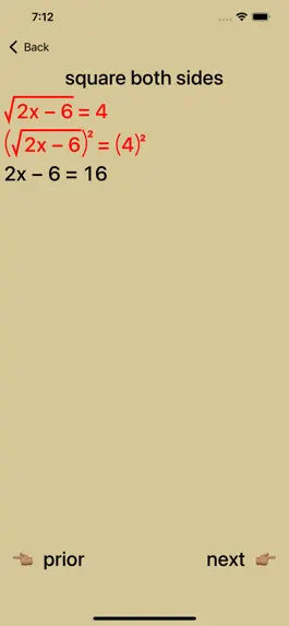 Game screenshot 20/20 Radical Equations hack