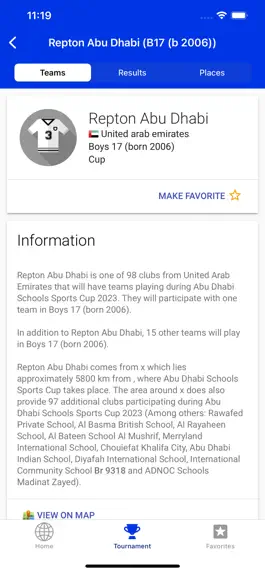 Game screenshot Abu Dhabi Schools Sports Cup apk