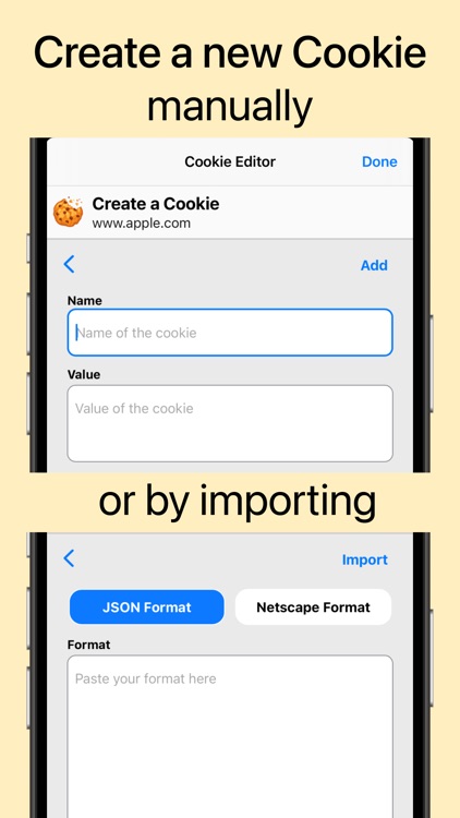 Cookie Editor For Safari