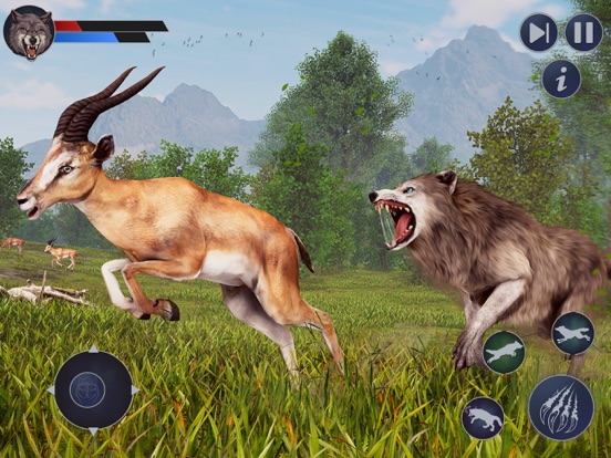 The Wild Wolf Life Simulator 2 screenshot 2