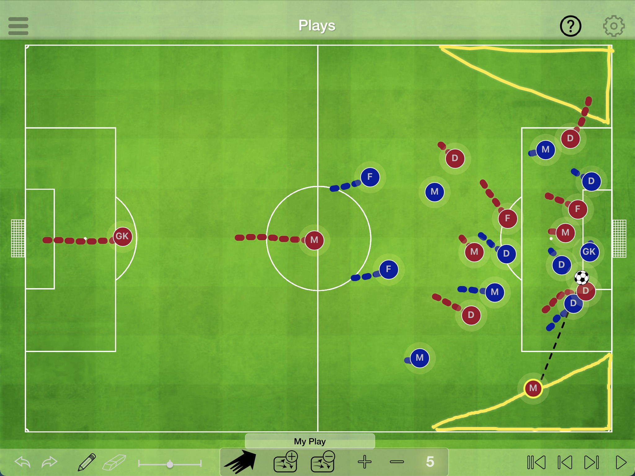 SoccerCoach screenshot 2