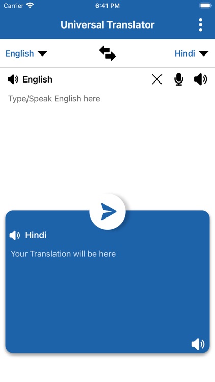 Universal Translator App