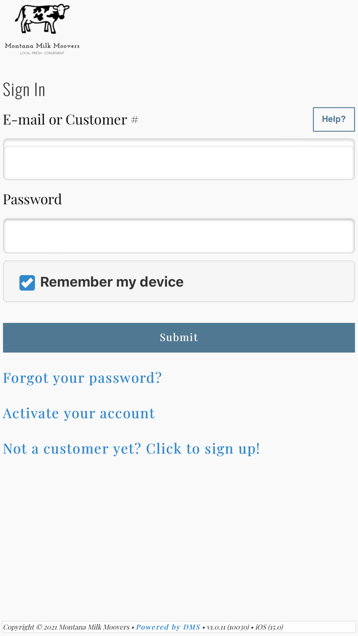 Montana Milk Moovers