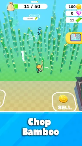 Game screenshot Bamboo Idle Action mod apk