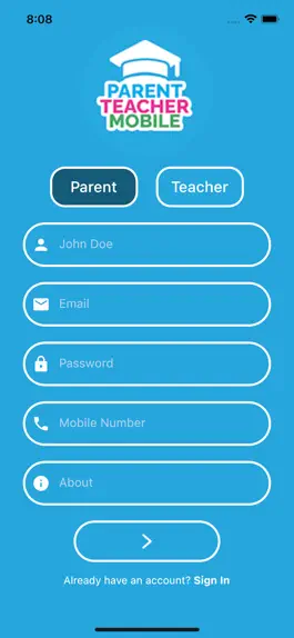 Game screenshot Parent Teacher Mobile apk