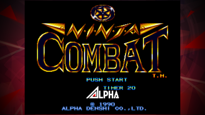 NINJA COMBAT ACA NEOGEO