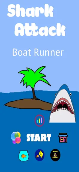 Game screenshot Shark Attack Boat Runner mod apk