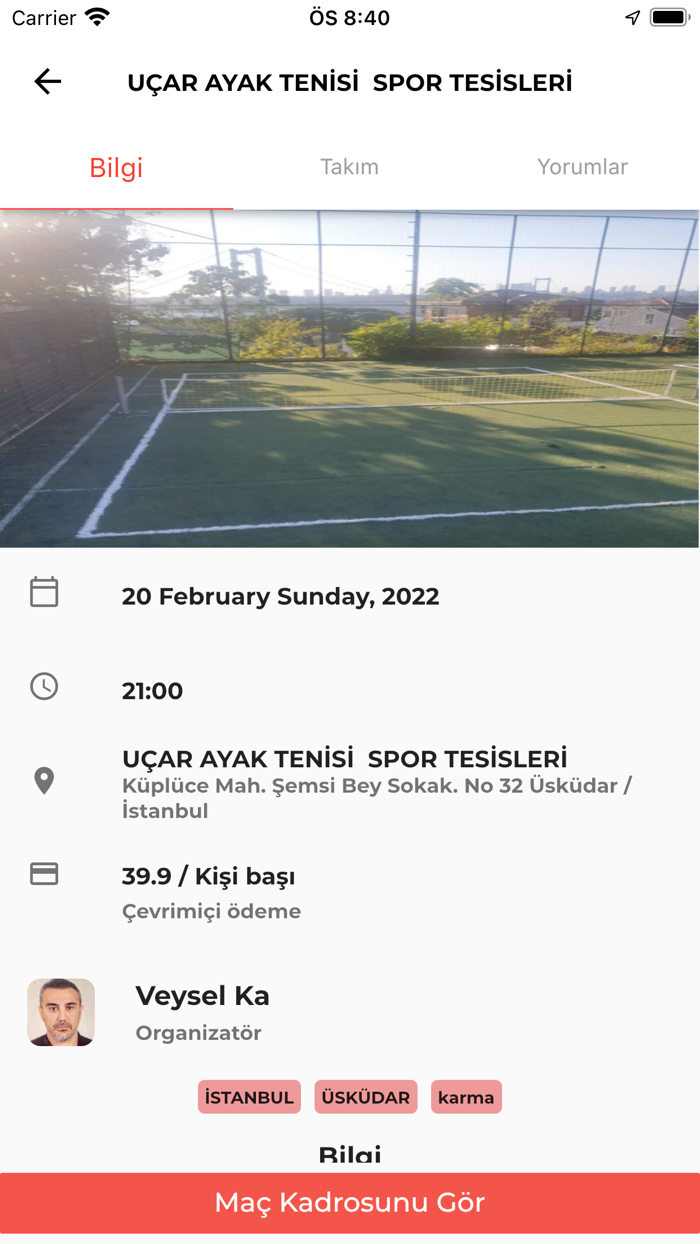 MaçYap Halısaha ve Voleybol