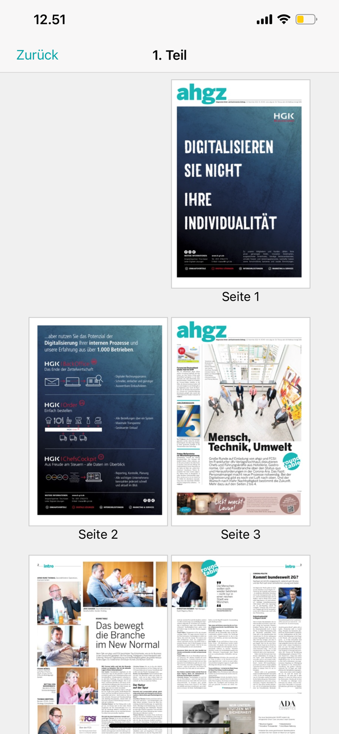 AHGZ Zeitungsapp