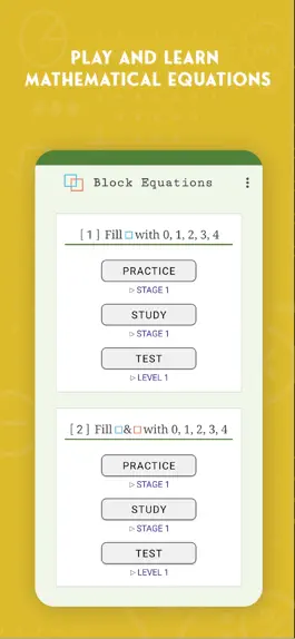 Game screenshot Block Equations: Algebra Games mod apk