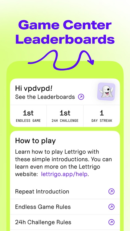 Lettrigo! — Word Rush screenshot-4