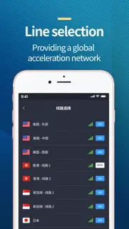 accelerator pro : fast network iphone screenshot 2