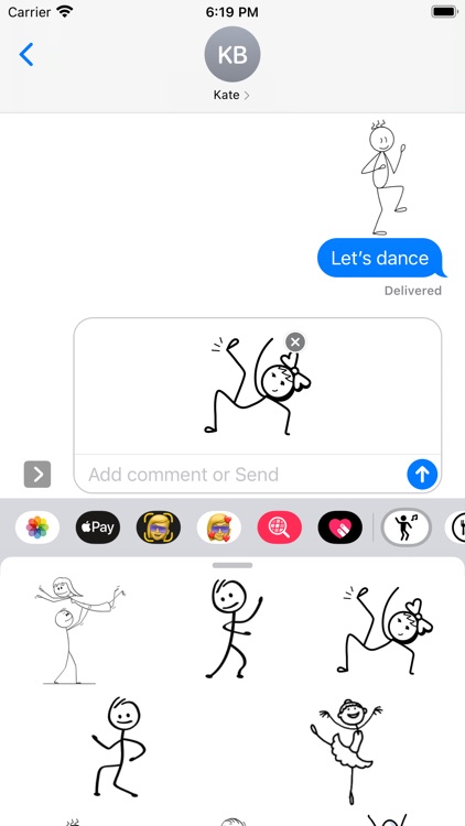 Dance Stickers screenshot-4