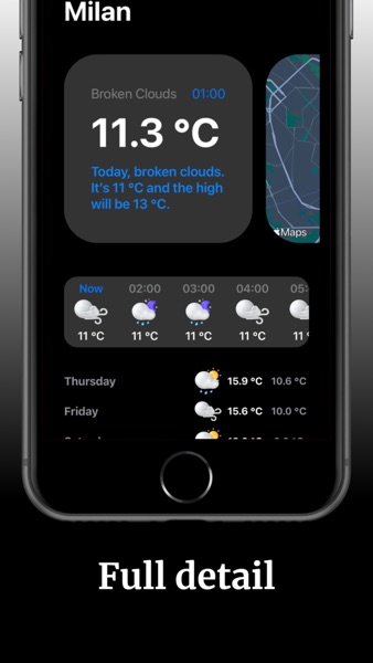 【图】iWeather – Forecast App(截图3)
